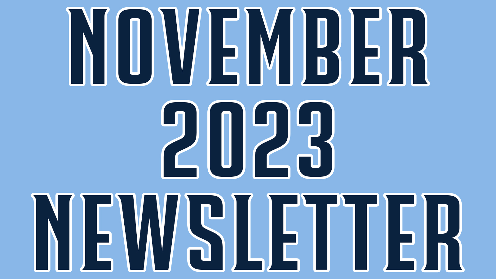 November 2023 Newsletter